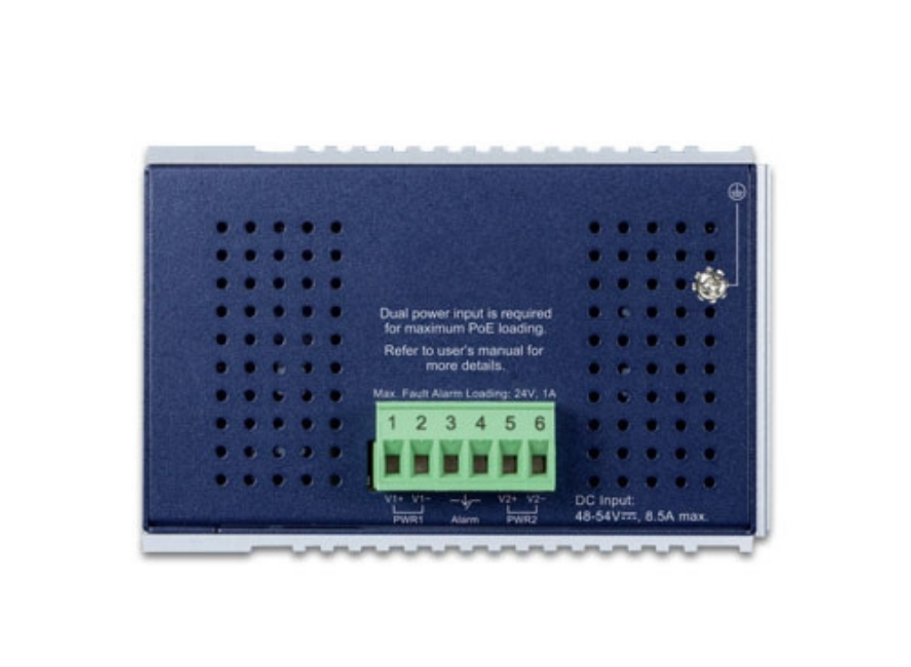 Planet Industrial 4-Port 10/100/1000T 802.3bt PoE + 4-Port 10/100/1000T + 2-Port 100/1000X SFP Managed Switch Network Switch Planet