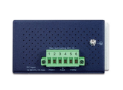 Planet Industrial 4-Port 10/100/1000T 802.3at PoE + 1-Port 10/100/1000T Gigabit Ethernet Switch | IGS-504HPT Network Switch Planet