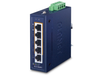 Planet Compact Industrial 4-Port 10/100/1000T 802.3at PoE + 1-Port 10/100/1000T Ethernet Switch | IGS-504PT Planet Network Switches Planet
