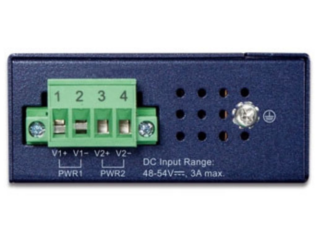 Planet Industrial PoE+ Switch 4xGigabit 120W Compact DIN-Rail | IGS-504PT Network Switch Planet