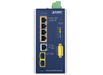 Planet Industrial 4-Port PoE++ L2+ Managed Switch with 2×2.5G SFP & 12V Booster | IGS-5225-4UP1T2S-12V Planet Network Switches Planet