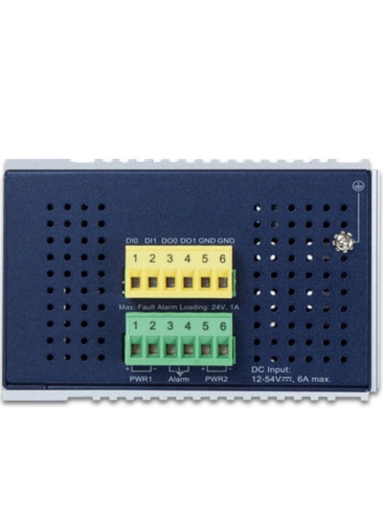 Planet IGS-5225-8P4S Industrial Managed Switch 8xPoE+ 2xSFP 2x2.5G SFP Network Switch Planet