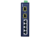 Planet Industrial 4-Port 10/100/1000BASE-T + 2-Port 100/1G/2.5GBASE-X SFP Ethernet Switch Planet Network Switches Planet