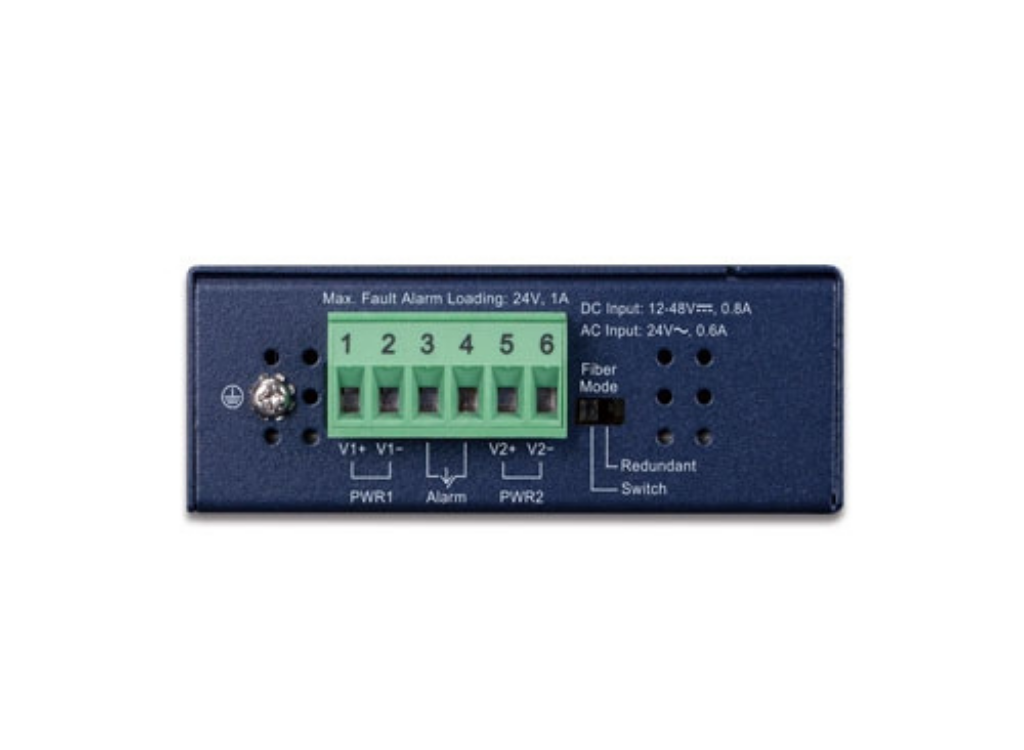 Planet Industrial 4-Port 10/100/1000BASE-T + 2-Port 100/1G/2.5GBASE-X SFP Ethernet Switch Network Switch Planet