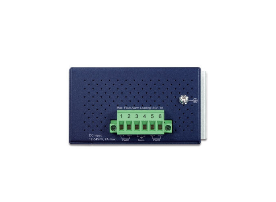 Planet Industrial 4-Port 10/100/1000T 802.3at PoE + 2-Port 100/1000/2500X SFP Ethernet Switch | IGS-624HPT