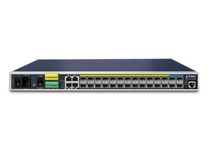 Planet Industrial L3 14-Port 100/1G SFP with 4 Shared TP + 10-Port 1G/2.5G SFP + 4-Port 10G SFP+ Managed Ethernet Switch Network Switch Planet