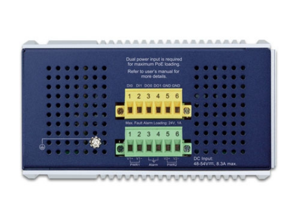 Planet Industrial L3 4-Port 2.5GBASE-T 802.3bt PoE + 2-Port 10G SFP+ Managed Ethernet Switch | IGS-6325-4UP2X Network Switch Planet