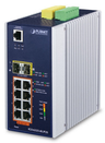 Planet Industrial L3 8-Port 10/100/1000T 802.3bt PoE + 2-Port 1G/2.5G SFP + Managed Ethernet Switch | IGS-6325-8UP2S