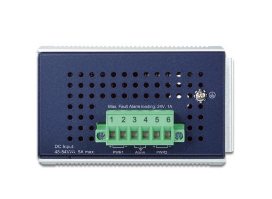 Planet Industrial 4×PoE++ Gigabit Switch with 2×RJ45 & 2×SFP Uplink | IGS-824UPT Planet Network Switches Planet