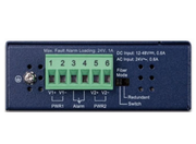 Planet Industrial 2-port 10/100/1000T to 2-port 100/1000/2500X SFP Media Converter | IGT-2205AT Adapter / Converter Planet