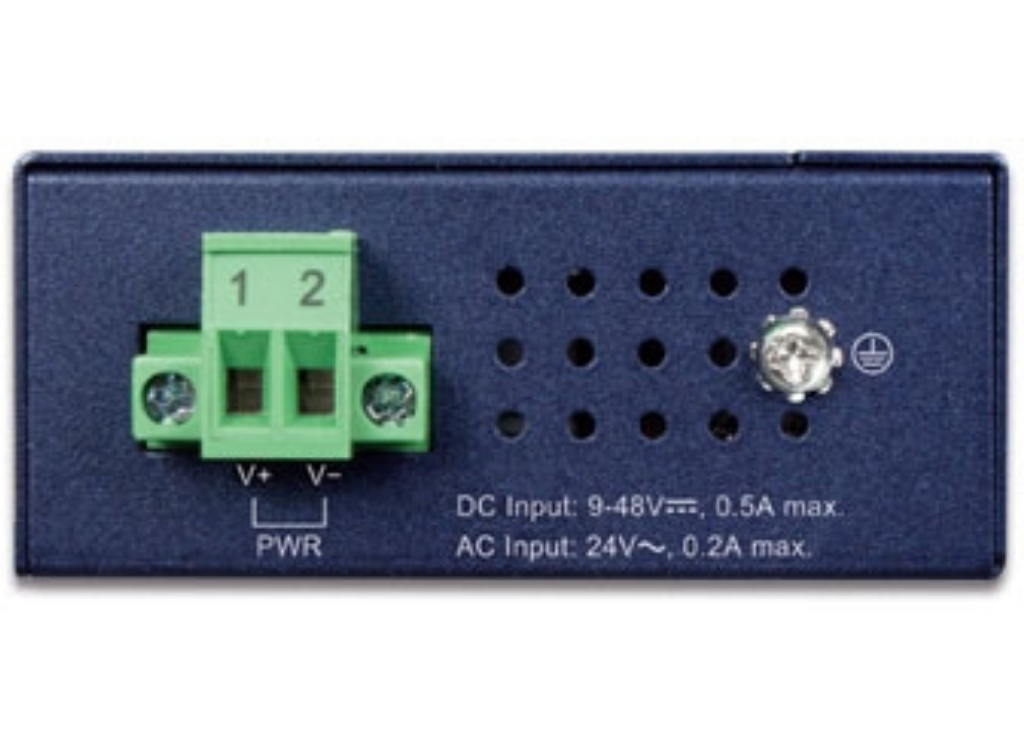 Planet Industrial Compact 100/1000BASE-X to 10/100/1000BASE-T Media Converter | IGT-815AT Video Signal Converter Planet