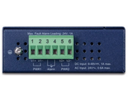 Planet Industrial 1-Port 10/100/1000T + 1-Port 100/1000/2500X SFP Managed Media Converter Adapter / Converter Planet