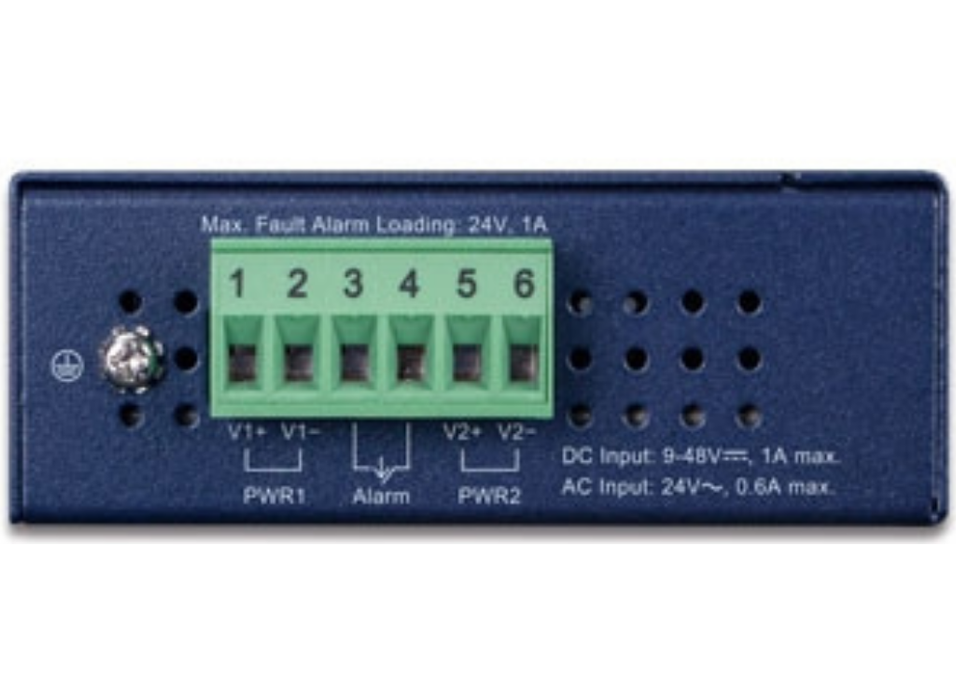 Planet Industrial 2-Port 10/100/1000T + 2-Port 100/1000/2500X SFP Managed Media Converter | IGT-900-2T2S