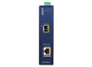 Planet Industrial 1-Port 100/1000X SFP to 1-Port 10/100/1000T 802.3bt PoE++ Media Converter | IGUP-805AT Video Signal Converter Planet