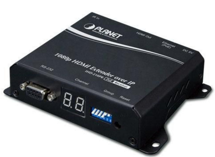 Planet High Definition HDMI Extender Receiver over IP with PoE | IHD-210PR AV Extender Planet