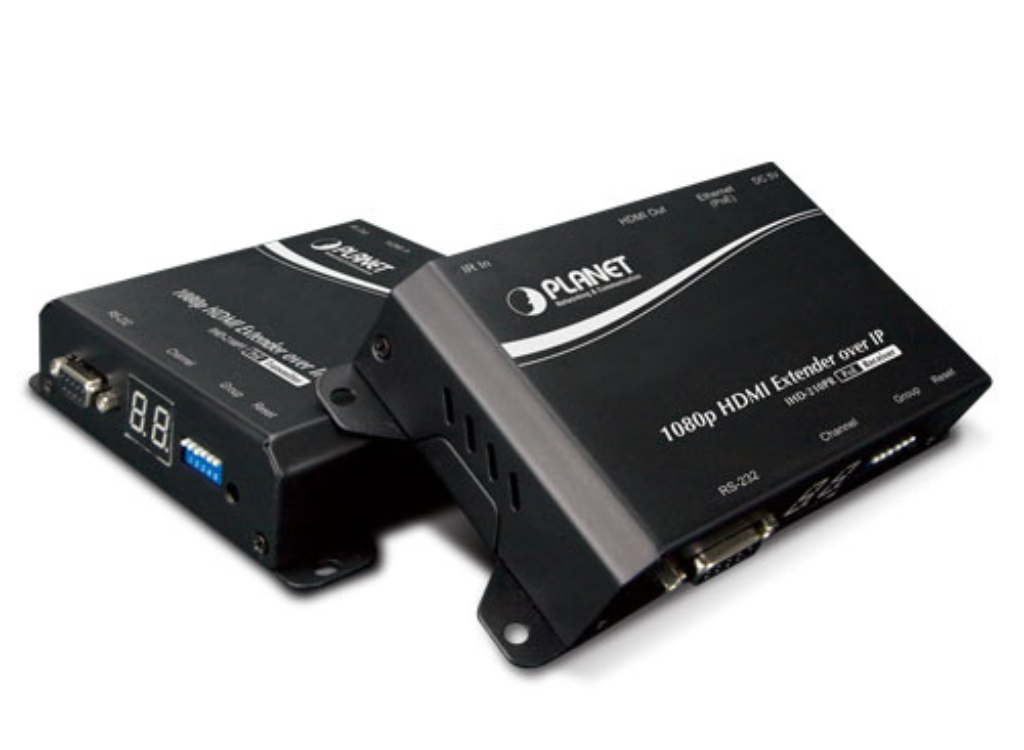 Planet High Definition HDMI Extender Transmitter over IP with PoE | IHD-210PT AV Extender Planet