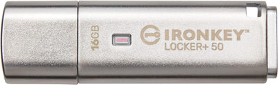 Kingston Technology IronKey 16GB IKLP50 AES USB Flash Drive | IKLP50/16GB USB Flash Drive Kingston
