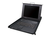 Planet 17" 16-Port Combo VGA LCD IP KVM Switch | IKVM-210-16M Switches Planet