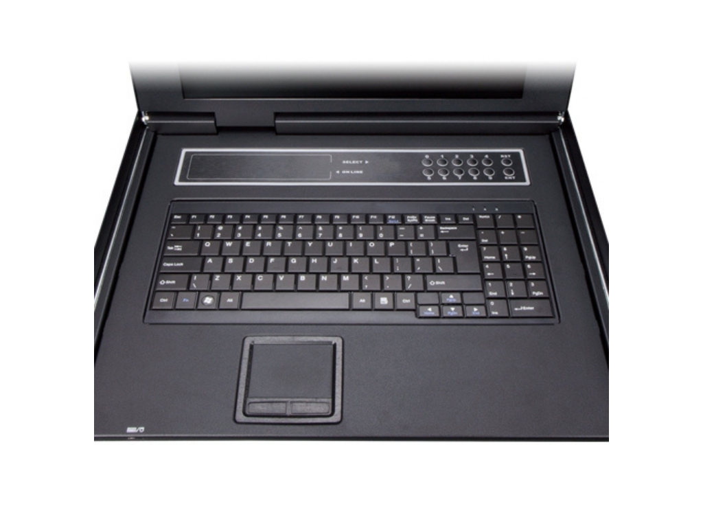 Planet 17" 16-Port Combo VGA LCD IP KVM Switch | IKVM-210-16M Switches Planet