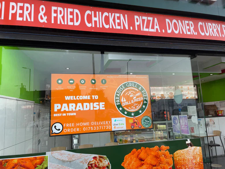 Moove 75 Inch High Brightness Digital Signage Display 700 cd/m² Android 14 - 4K Ultra HD Commercial Monitor High Brightness Digital Signage ScreenMoove