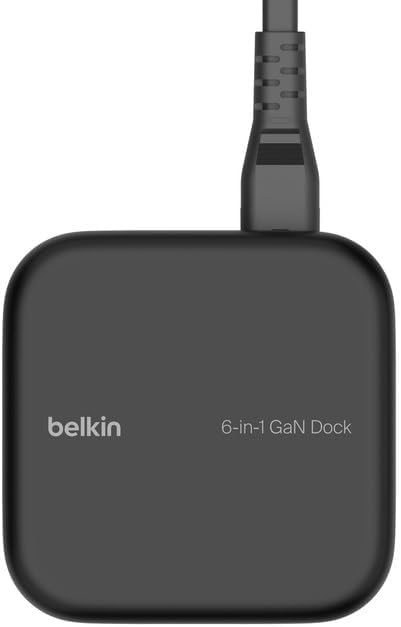 Belkin Connect USB-C 6-in-1 Core GaN Dock 130W | INC018VFBK