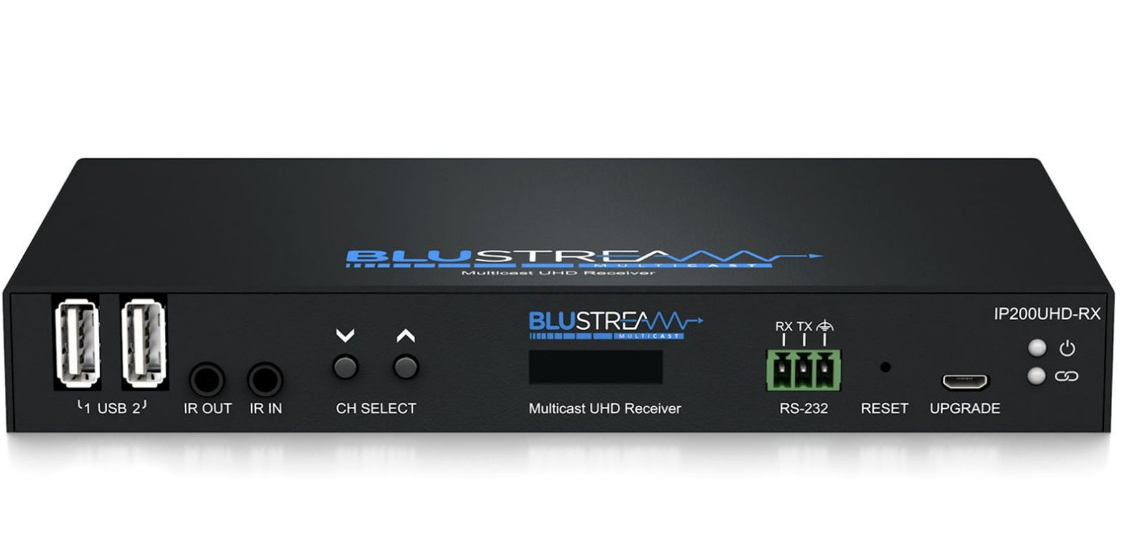 BluStream IP Multicast 4K UHD Video Receiver Over 1GB Network | IP200UHD-RX AV Receiver BluStream