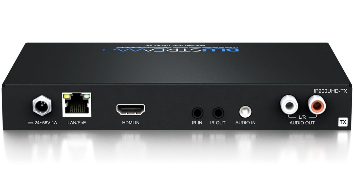 BluStream IP Multicast 4K UHD Video Transmitter Over 1GB Network | IP200UHD-TX