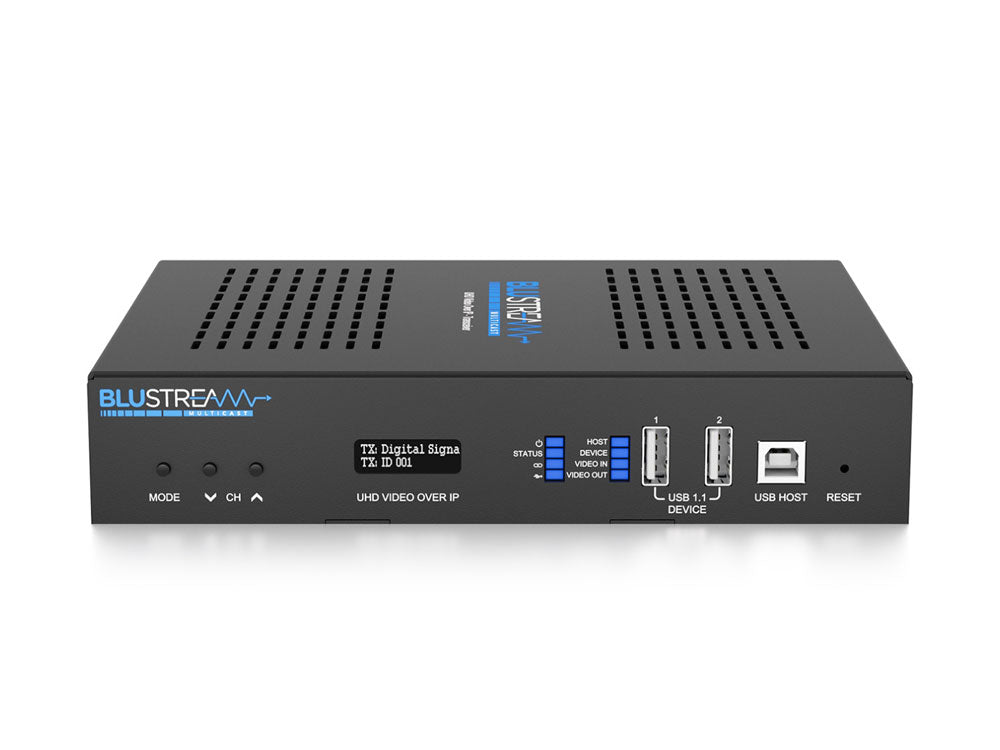 BluStream 4K 60Hz 4:4:4 SDVoE Simultaneous Transceiver Over 10Gb Managed Network | IP510UHD-TZ AV Receiver BluStream