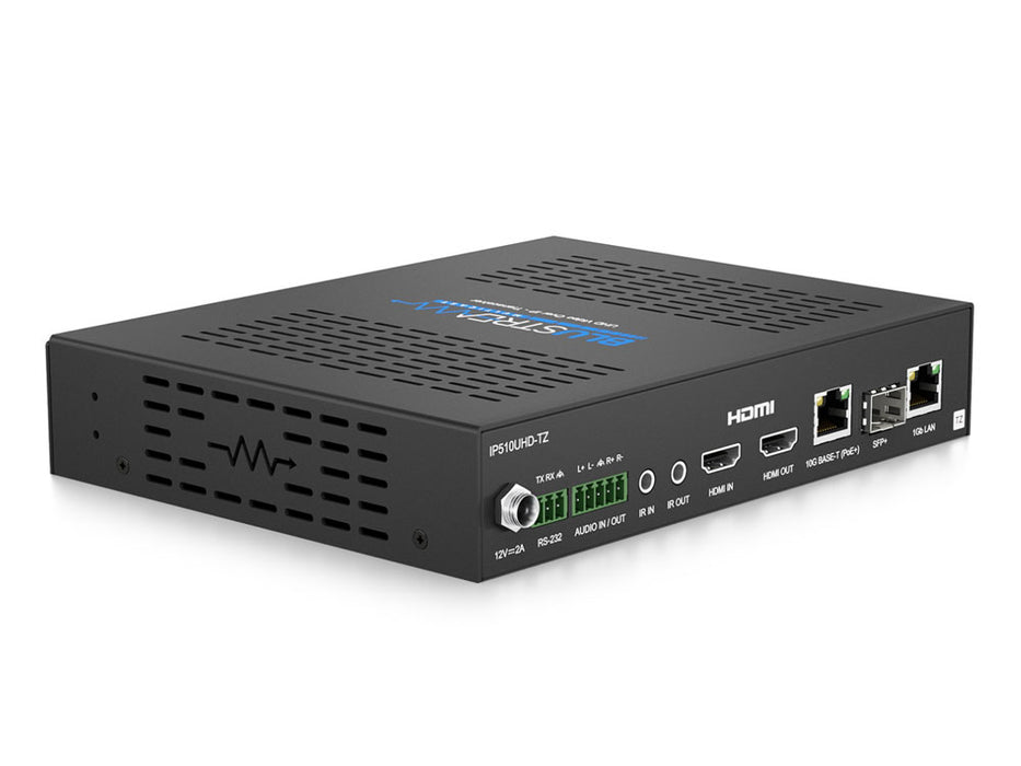 BluStream 4K 60Hz 4:4:4 SDVoE Simultaneous Transceiver Over 10Gb Managed Network | IP510UHD-TZ