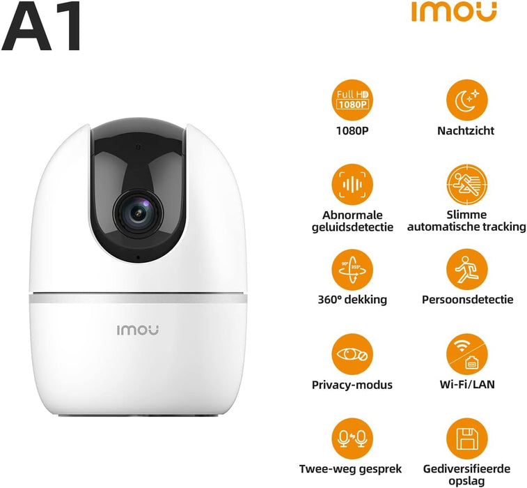 Imou A1 Indoor Spherical IP Security Camera - IPC-A22EP-V2-IMOU Smart Home Device Imou