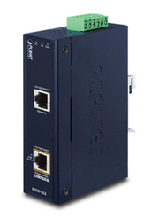 Planet Industrial IEEE 802.3at Gigabit Power over Ethernet Plus Injector | IPOE-162 Network Switch Planet