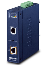 Planet Industrial Single-Port Multi-Gigabit 802.3bt PoE++ Injector | IPOE-171-95W Network Switch Planet