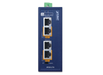 Planet Industrial 2-port Multi-Gigabit 802.3bt PoE++ Injector Hub | IPOE-270 Planet Network Switches Planet