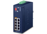 Planet IPOE-470-12V Industrial 4-Port 95W PoE++ Injector Hub with 12V Booster