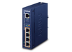 Planet Industrial 1-Port 802.3bt PoE++ to 4-Port 802.3af/at Gigabit PoE Extender | IPOE-E174 Planet Network Extenders Planet
