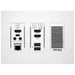 Aurora IPX-TC3A-WP3-F-Pro-W 3rd Gen 4K 10Gbps Transceiver Wall Plate Wallplate Aurora