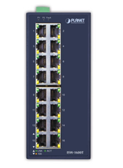 Planet Industrial 16-Port 10/100TX Fast Ethernet Switch | ISW-1600T Network Switch Planet