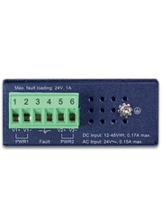 Planet Industrial 5-Port 10/100TX Compact Ethernet Switch | ISW-500T Network Switch Planet