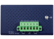 Planet Industrial 5-Port 10/100TX Ethernet Switch with 4-Port 802.3at PoE+ | ISW-504PT Network Switch Planet