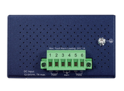 Planet Industrial 4-Port 10/100TX 802.3at PoE+ plus 1-Port 100FX Ethernet Switch | ISW-514PTF Network Switch Planet