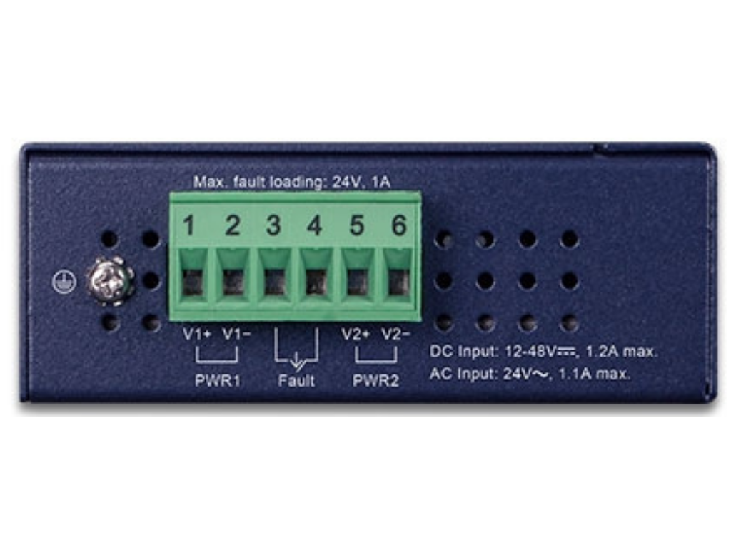 Planet 4-Port 10/100Base-TX + 2-Port 100Base-FX SFP Industrial Ethernet Switch with Wide Operating Temperature Network Switch Planet