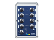 Planet Industrial IP67 Rated 8-Port 10/100Mbps M12 Fast Ethernet Switch with Wide Operating Temperature | ISW-800T-M12 Network Switch Planet