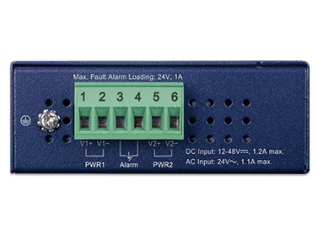 Planet 8-Port 10/100TX Industrial Fast Ethernet Switch | ISW-801T Network Switch Planet