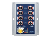 Planet Industrial 8-Port 10/100TX M12 802.3at PoE+ Switch | ISW-808PT-M12A Network Switch Planet