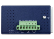 Planet Industrial 2-Port 10GBASE-X SFP+ + 1-Port 10GBASE-T Managed Media Converter Adapter / Converter Planet