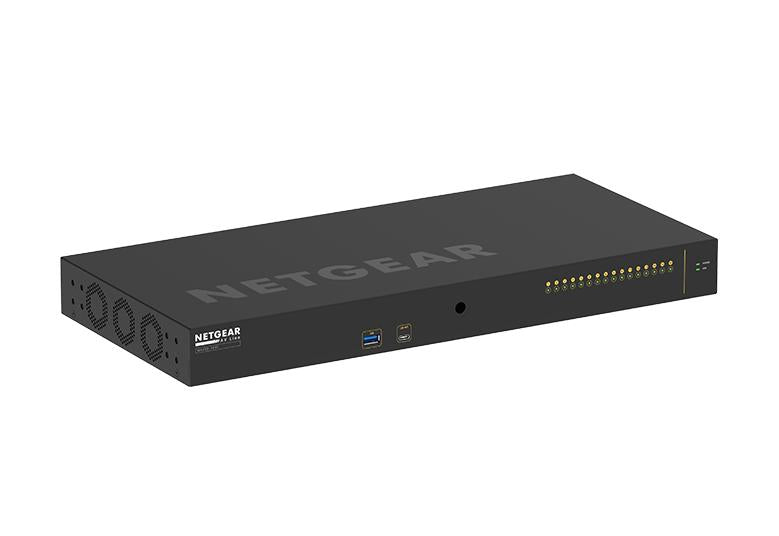 Netgear XSM4216F-100EUS 16x1G/10G Fiber SFP+ Managed Switch Network Switch Netgear
