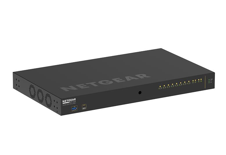 Netgear GSM4212UX-100EUS 8x1G Ultra90 PoE++ 802.3bt 720W 2x1G and 2xSFP+ Managed Switch Network Switch Netgear