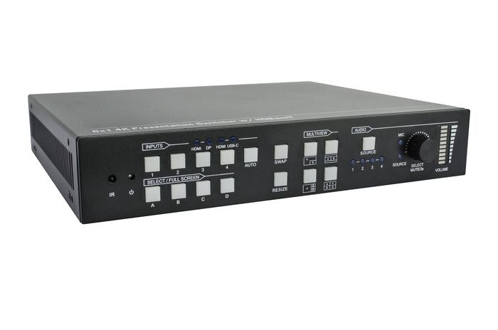 Vivolink 4K 6x1 Presentation Switcher | VLSC262 Video Switches Vivolink