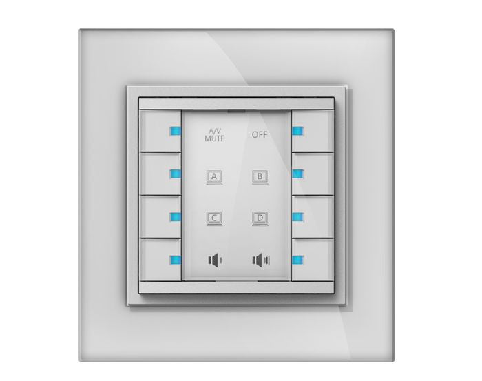 Vivolink Control Panel 8 Button - VLCP8B Video Control Panel Vivolink
