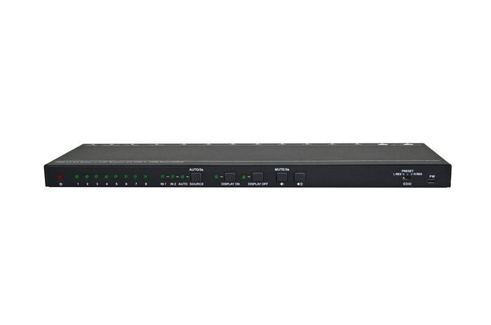 Vivolink 2x8 4K HDMI Splitter Switcher | VLHDMISP2X8 Splitter Vivolink